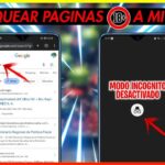 Cómo bloquear páginas para adultos en el móvil de tu hijo